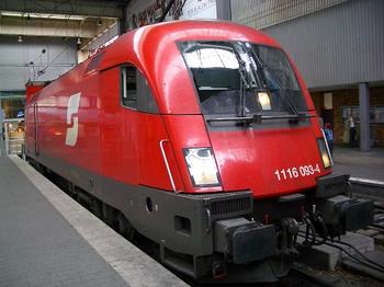 オーストリア国鉄　１１１６形　　ミュンヘンにて.JPG